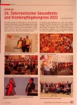 Vorschauseite 1: 24. Österreichischer Gesundheitsund Krankenpflegekongress 2022