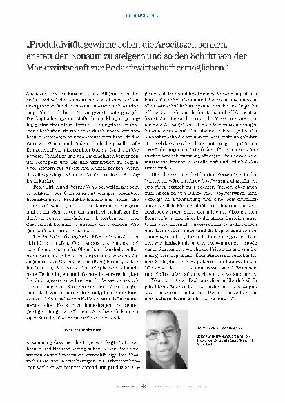 Vorschauseite 5: Wirtschaft zwischen Degrowth und Öko-Wachstum