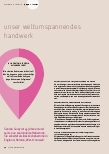 Vorschauseite 1: Unser weltumspannendes Handwerk