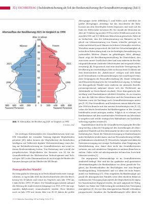 Vorschauseite 3: Fachkräftesicherung als Teil der Resilienzsicherung der Gesundheitsversorgung (Teil 1)