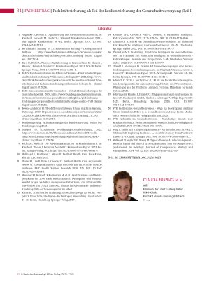 Vorschauseite 5: Fachkräftesicherung als Teil der Resilienzsicherung der Gesundheitsversorgung (Teil 1)