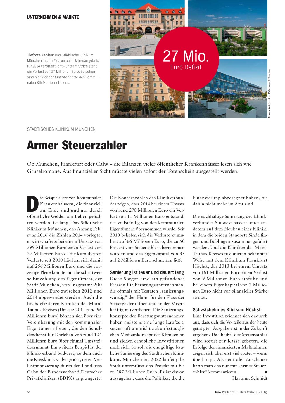 Vorschauseite 1: Armer Steuerzahler