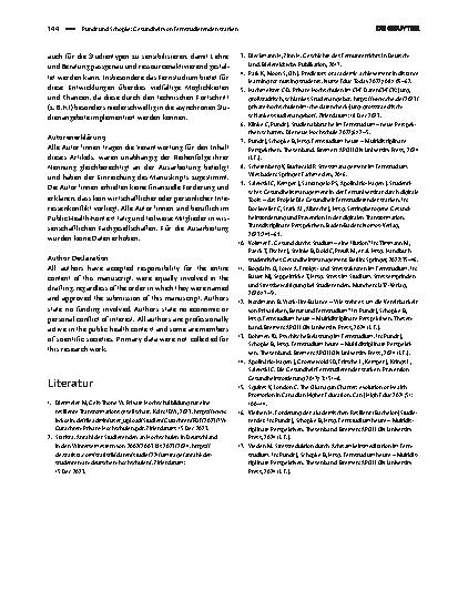Vorschauseite 3: Gesundheit von Fernstudierenden stärken