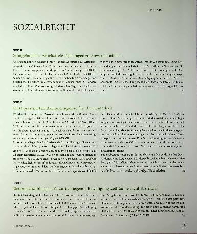 Vorschauseite 1: Sozialrecht