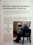 Vorschauseite 1: Schnellere Diagnosen und bessere Versorgung dank Vernetzung