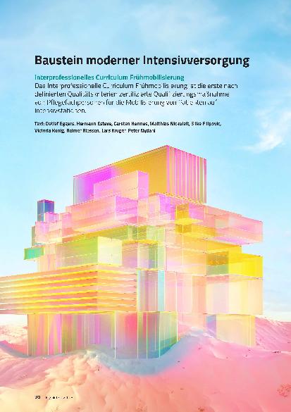 Vorschauseite 1: Baustein moderner Intensivversorgung