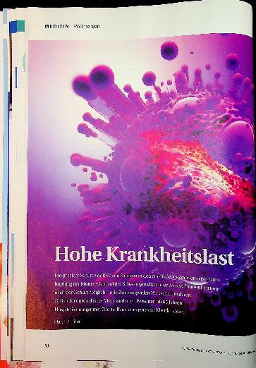 Vorschauseite 1: Hohe Krankheitslast