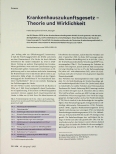 Vorschauseite 1: Krankenhauszukunftsgesetz - Theorie und Wirklichkeit