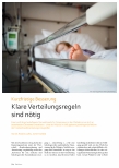Vorschauseite 1: Kurzfristige Besserung. Klare Verteilungsregeln sind nötig.