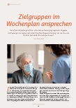 Vorschauseite 1: Zielgruppen im Wochenplan ansprechen