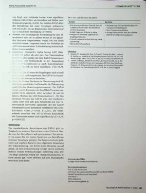 Vorschauseite 2: Eating Assessment Tool (EAT-1O)