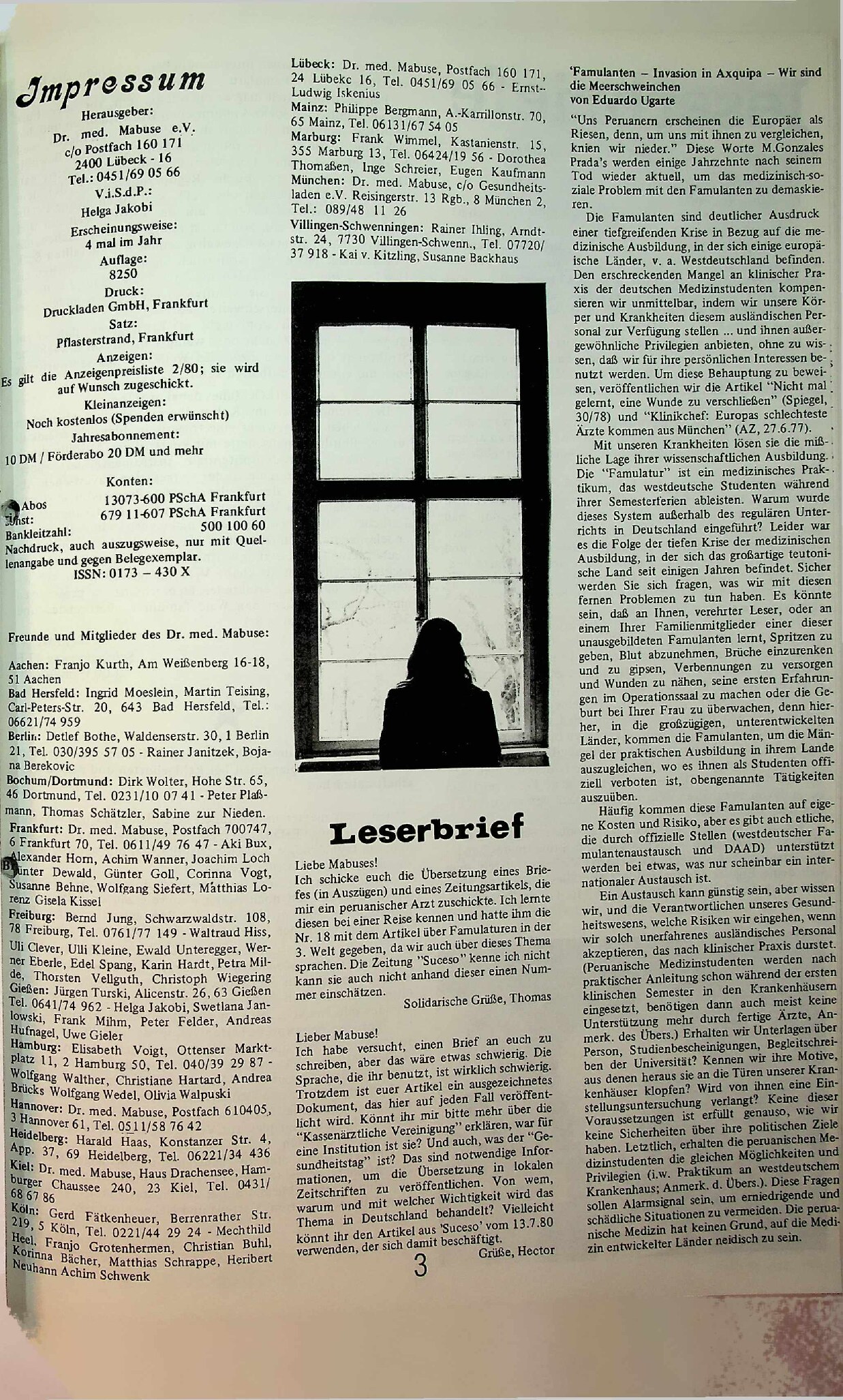 Vorschau: Leserbriefe