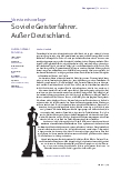 Vorschauseite 1: So viele Geisterfahrer. Außer Deutschland.