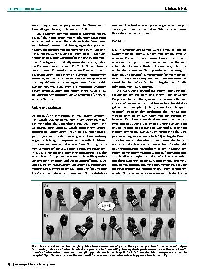 Vorschauseite 2: Visuelle Neurorehabilitation von Gesichtsfeldausfällen mittels Boxtherapie