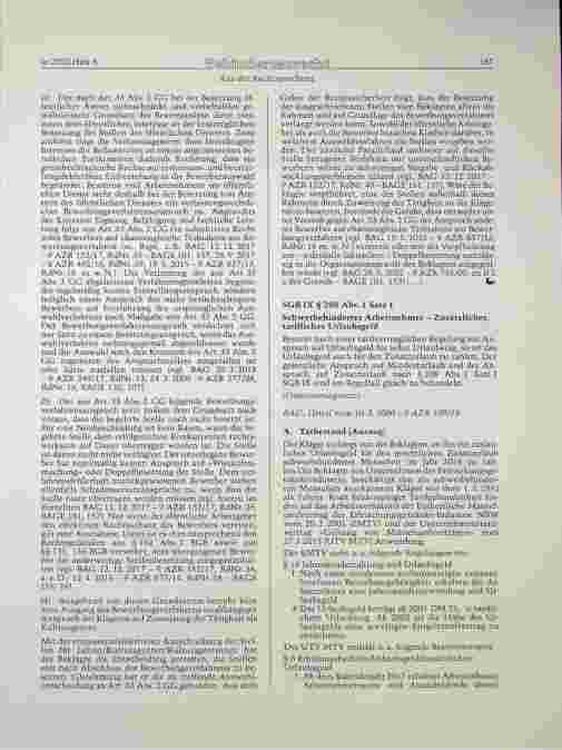 Vorschauseite 4: Aus der Rechtsprechung