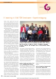 Vorschauseite 1: E-Learning in ICW/TÜV Seminaren – Expertentagung