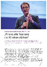 Vorschauseite 1: "Finanzielle Resilienz der Kliniken stärken"