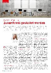Vorschauseite 1: New Work und Digitalisierung. Zukunft will gestaltet werden.