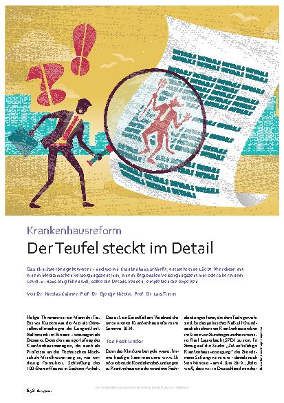 Vorschauseite 1: Krankenhausreform: Der Teufel steckt im Detail
