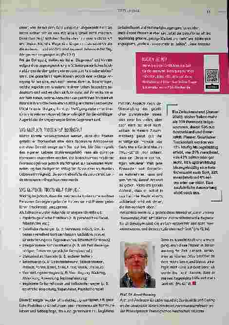 Vorschauseite 2: DÜRRE IM GLAUBEN Anonyme Befragung zum Erleben von Phasen geistlicher Trockenheit und der Nähe Gottes