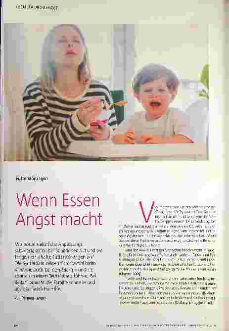 Vorschauseite 1: Wenn Essen Angst macht