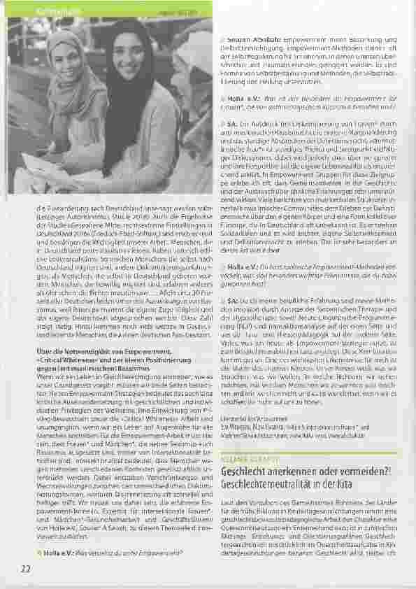 Vorschauseite 2: Intersektionale Frauen*- Mädchen*- Gesundheitsarbeit