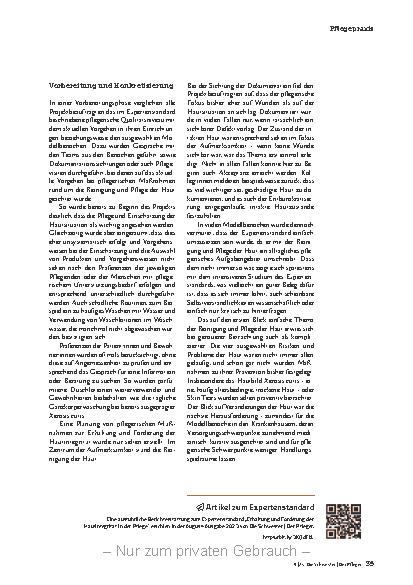 Vorschauseite 2: Expertenstandard Praxistauglich?