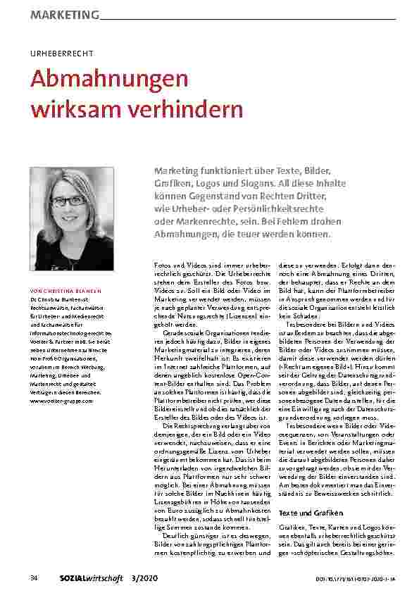 Vorschauseite 1: Abmahnungen wirksam verhindern