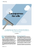 Vorschauseite 1: Transparenz für alle