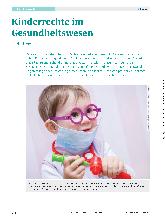 Vorschauseite 1: Kinderrechte im Gesundheitswesen