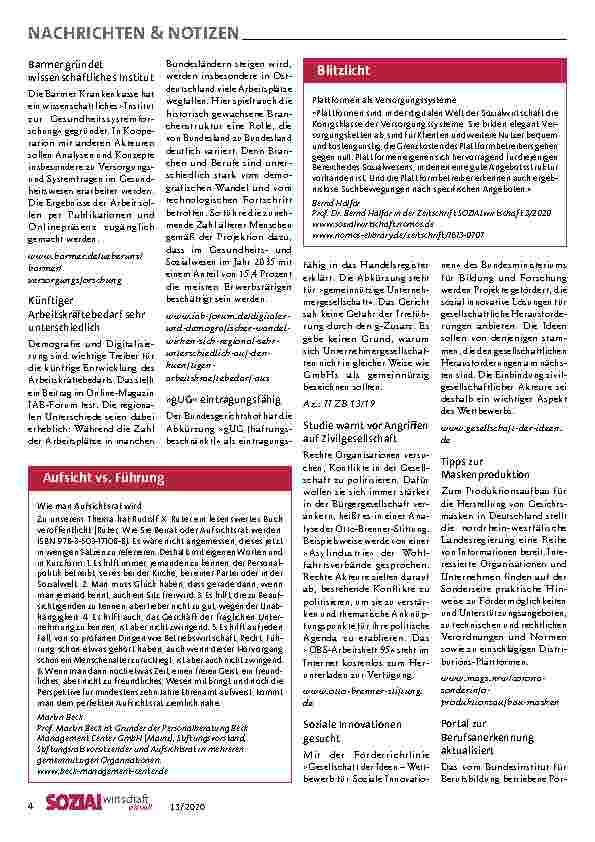 Vorschauseite 4: Personalarbeit »Andrà tutto bene« (Note: "Andrà tutto bene" is Italian and means "Everything will be fine. ")