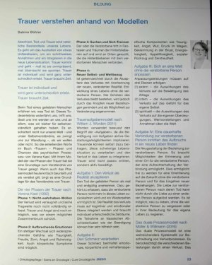 Vorschauseite 1: Trauer verstehen anhand von Modellen
