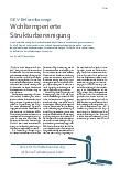 Vorschauseite 1: GKV-Reformkonzept Wohltemperierte Strukturbereinigung