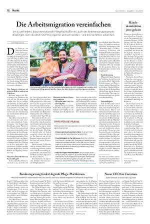 Vorschauseite 1: Die Arbeitsmigration vereinfachen