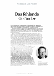 Vorschauseite 1: Das fehlende Geländer