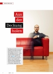 Vorschauseite 1: Aus der Deckung holen.