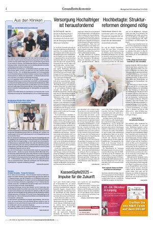 Vorschauseite 2: Gesundheitspolitik