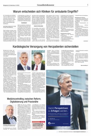 Vorschauseite 3: Gesundheitspolitik