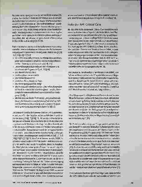 Vorschauseite 2: APN Critical Care als interprofessionelle Schnittstelle