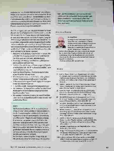 Vorschauseite 6: APN Critical Care als interprofessionelle Schnittstelle