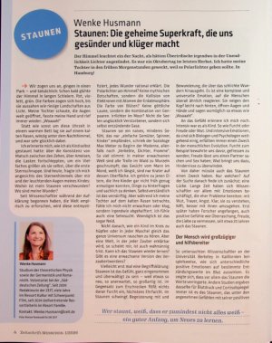 Vorschauseite 1: Staunen: Die geheime Superkraft, die uns gesünder und klüger macht