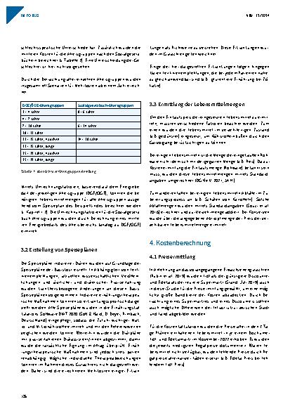 Vorschauseite 4: Mehrkosten indizierter Diäten im Kindesund Jugendalter: Methodik und Ergebnisse eines aktuellen wissenschaftlichen Gutachtens