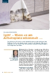 Vorschauseite 1: Unerwünschte Biostoffe: Igitt! – Wenn es am Arbeitsplatz schimmelt …
