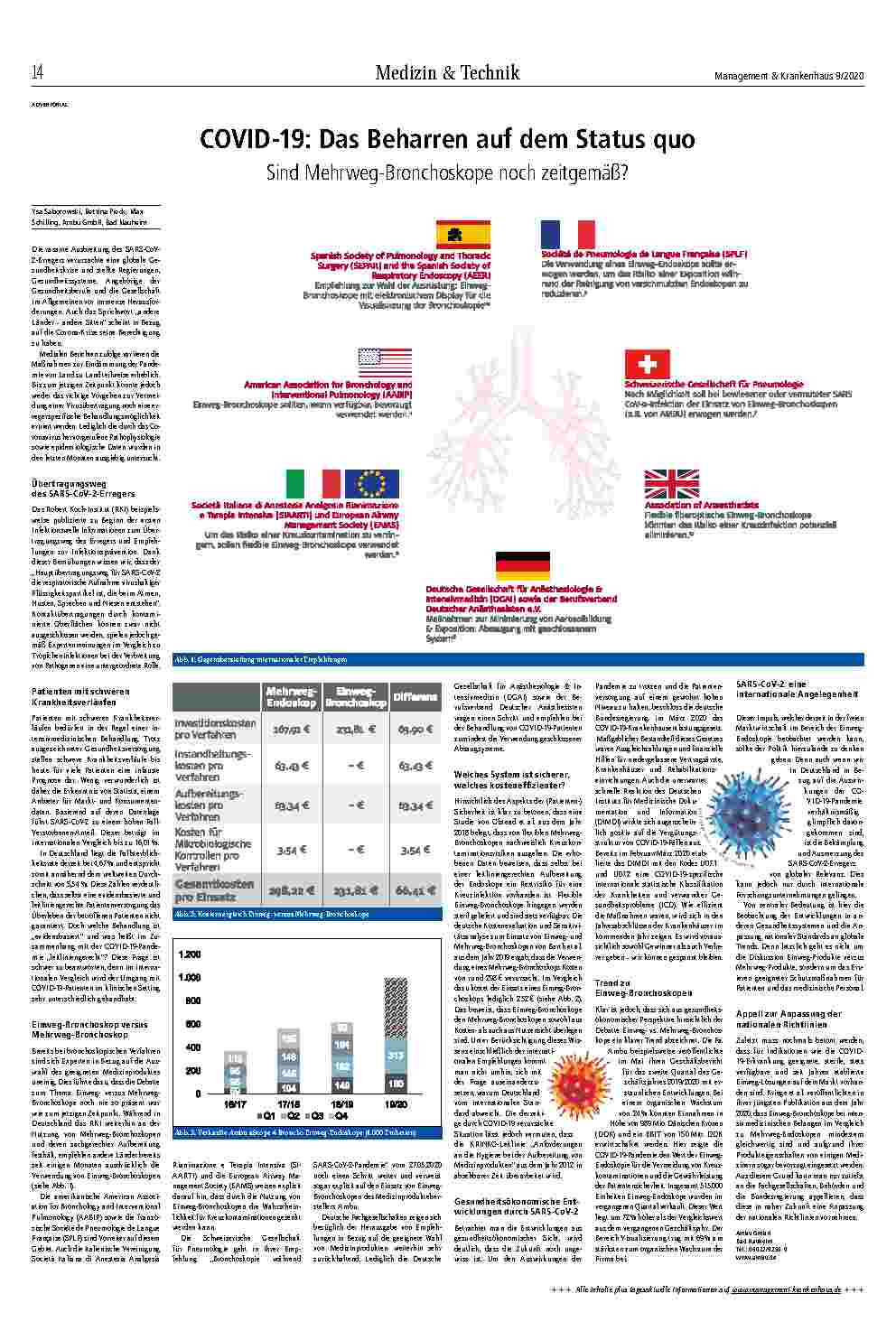 Vorschauseite 1: COVID-19: Das Beharren auf dem Status quo