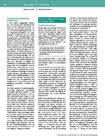 Vorschauseite 6: Ausgewählte Aspekte der intensivmedizinischen Versorgung schwerverletzter Patientinnen und Patienten