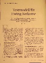 Vorschauseite 1: Testmodell für Ewing-Sarkome