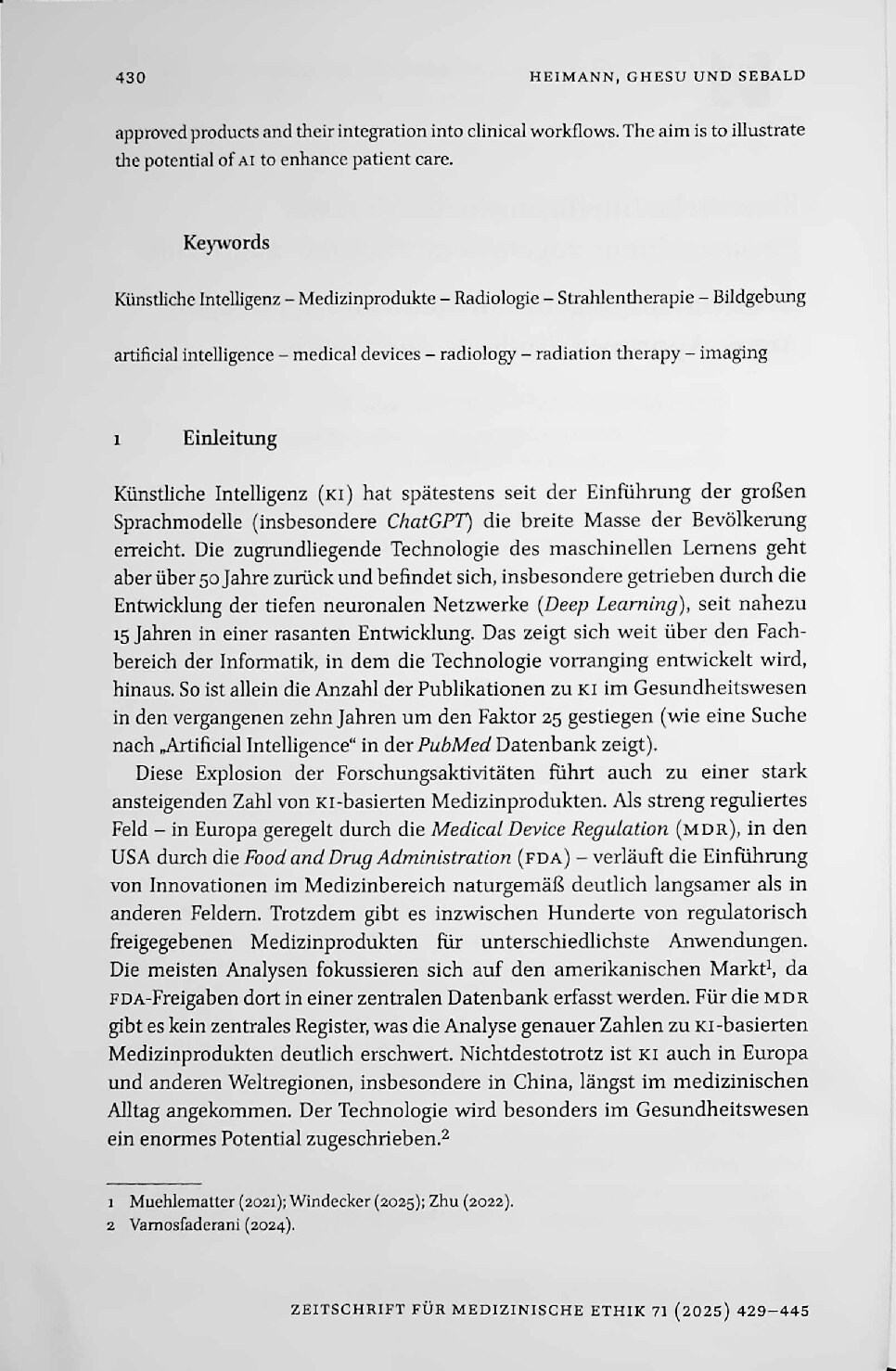 Vorschauseite 2: Künstliche Intelligenz in der Medizin: Einsatzgebiete, zugelassene Produkte und Trends