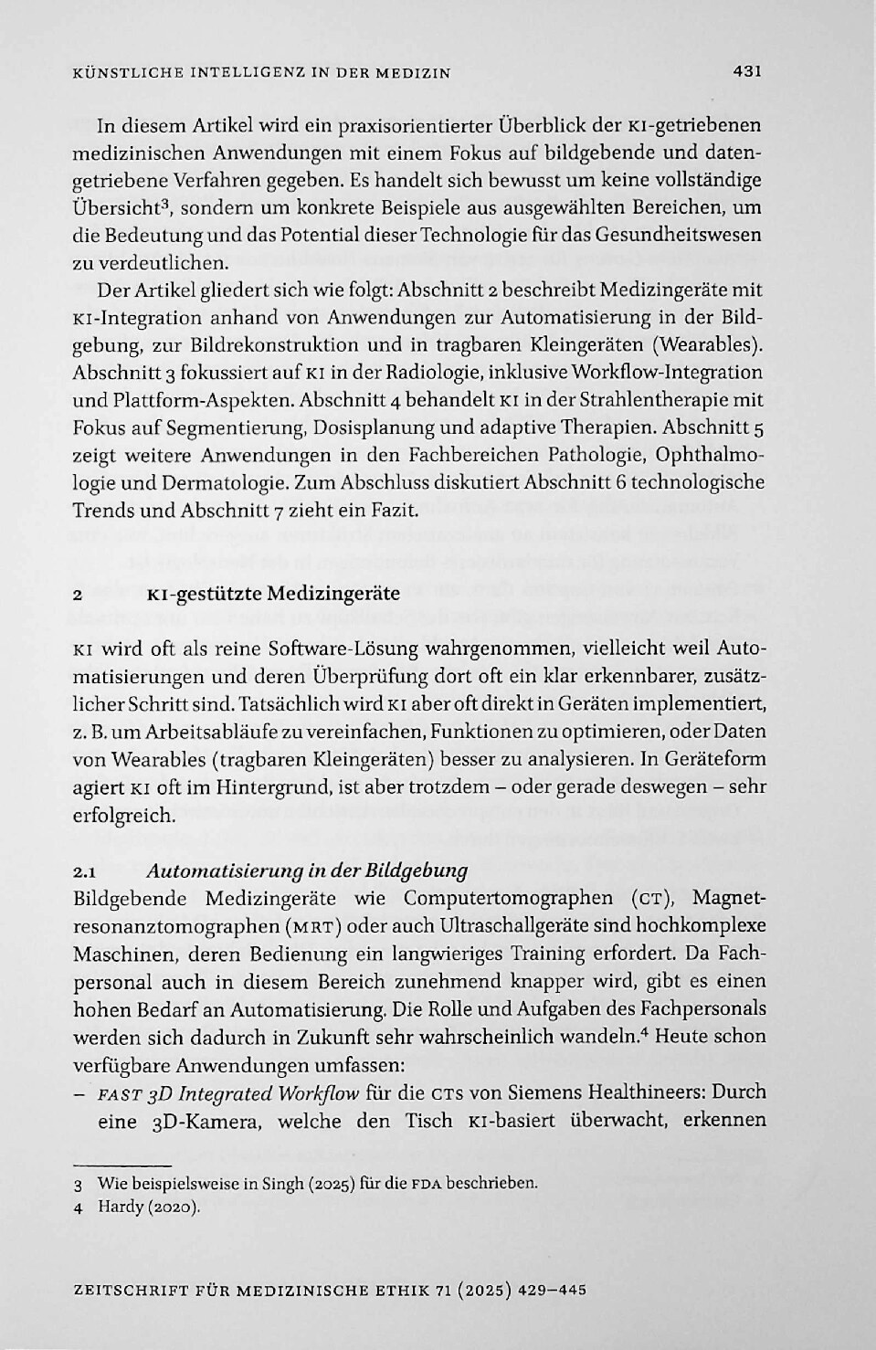 Vorschauseite 3: Künstliche Intelligenz in der Medizin: Einsatzgebiete, zugelassene Produkte und Trends