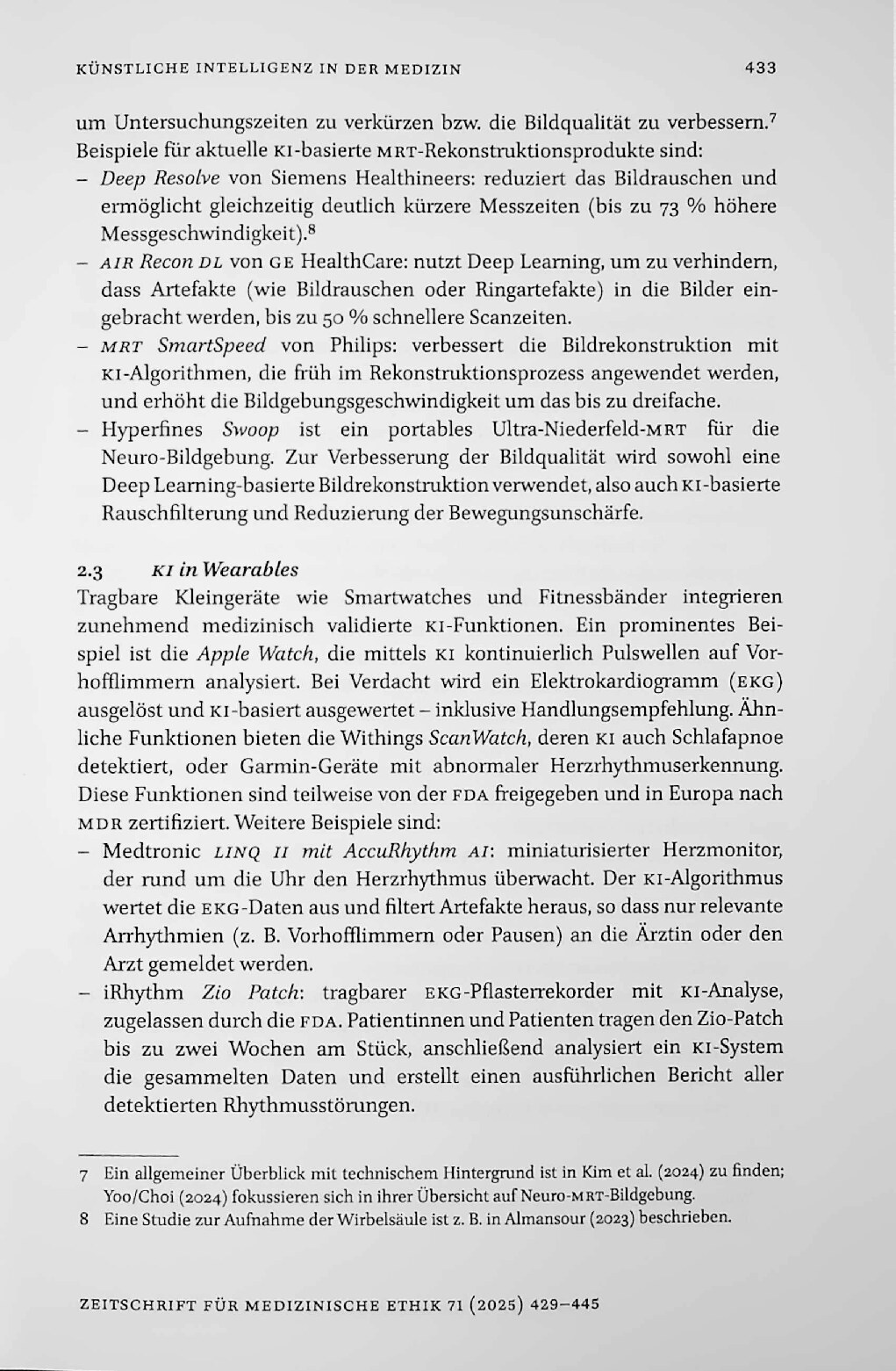 Vorschauseite 5: Künstliche Intelligenz in der Medizin: Einsatzgebiete, zugelassene Produkte und Trends