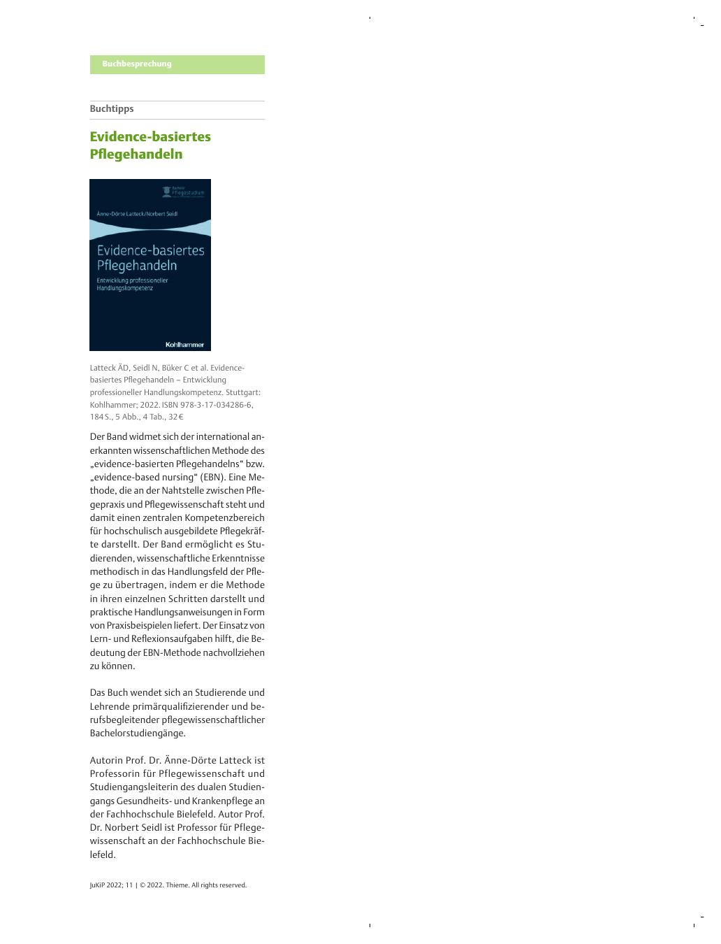 Vorschauseite 1: Buchtipps